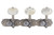 GOTOH 35P510MF Classical Guitar Tuning Machine, Steel Posts, White MOP button - X-Nickel