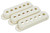 Hosco Relic 60's Strat Pickup Cover Set - Aged White