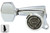 GOTOH SGS510Z-A07 Locking Tuning Machine Small body/knobs - Pre-Configured Sets