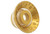 Bell Hat Knobs Gold w/ embossed numbers, recessed bottom - Universal