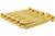 #4 x 1" (25mm) Tele Neck Pickup Mounting Screws- Qty 12 - Gold