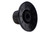 Sombrero Knob Tone/Volume Black w/ Gold plate Metric