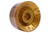 Speed Knobs Amber w/ embossed numbers, recessed bottom - Universal