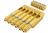 Tan Bridges - Headless Guitar Bridge/Headpiece