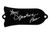 Engraved truss rod cover with your signature for Gibson guitars.