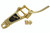 Bigsby B7 tremolo vibrato guitar tailpiece.  Gold plated finish.