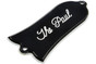Engraved "The Paul" Truss Rod Cover for Gibson Guitars - 2ply B/W