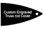 Custom Engraved Truss Rod Cover for CARVIN Guitars - Large Size