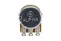 ALPHA Mini B500K Linear Split Shaft Metric Coarse Spline Potentiometer