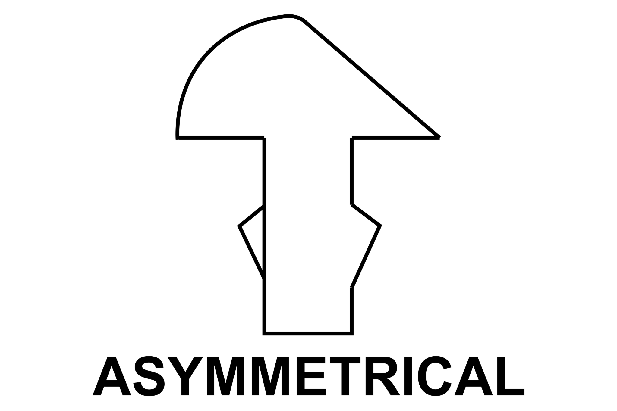 Sintoms Asymmetrical