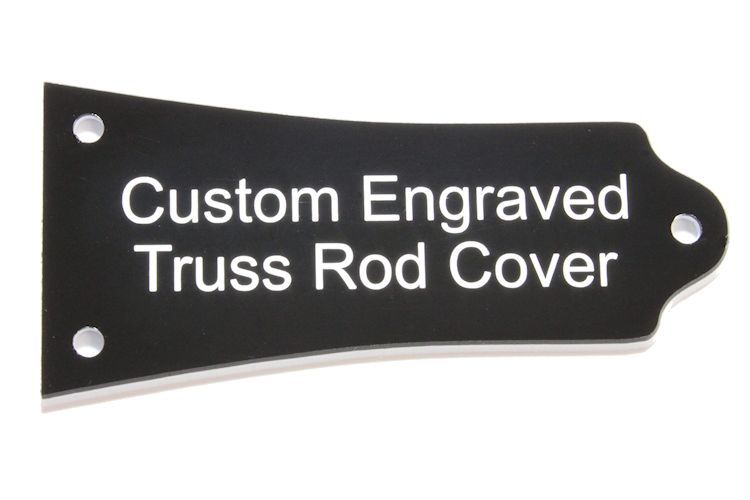 Engraved Truss Rod Covers