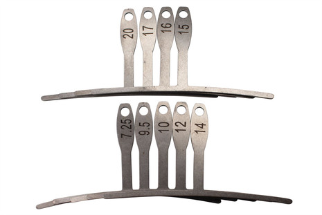 Strumento Universale Per Calibro Di Chitarra, 9 Pezzi Calibro Per Raggio Di Comprensione Della - 2
