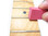 Fret polishing erasers