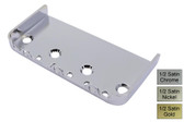 Half Tele -style Bigby Cut Bridge Plate only - no saddles