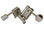 Vintage style GOTOH SD91 tuning machine with split sting post.  Nickel finish.