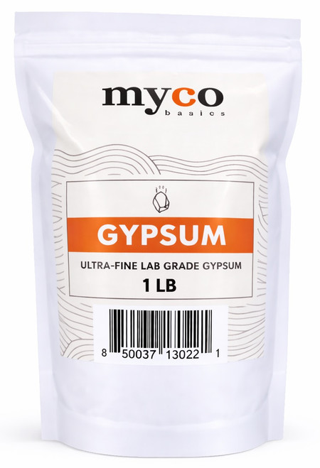 Mycology Basics - Solution/Lab Grade Ultra-Fine Gypsum Powder