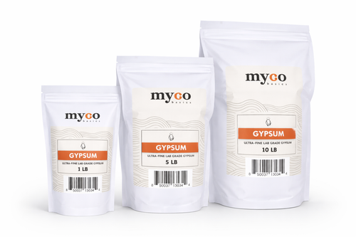 Mycology Basics - Solution/Lab Grade Ultra-Fine Gypsum Powder