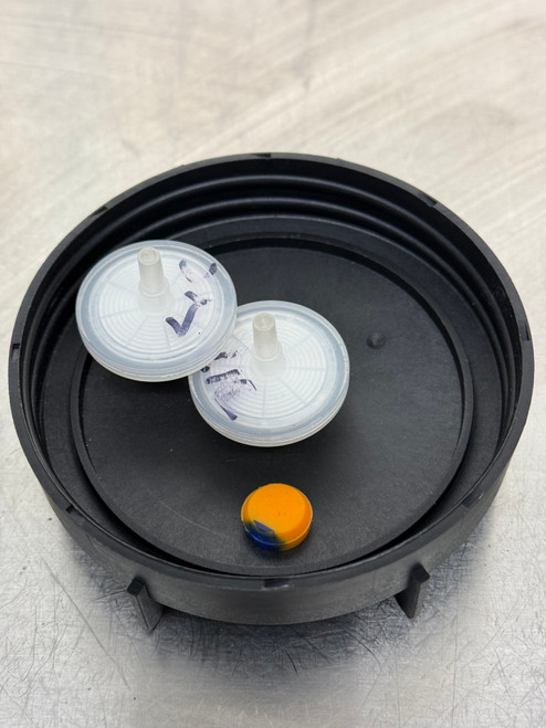 "MycoFlow" Widemouth Mycology Lids with Filter, Injection Port + Seal