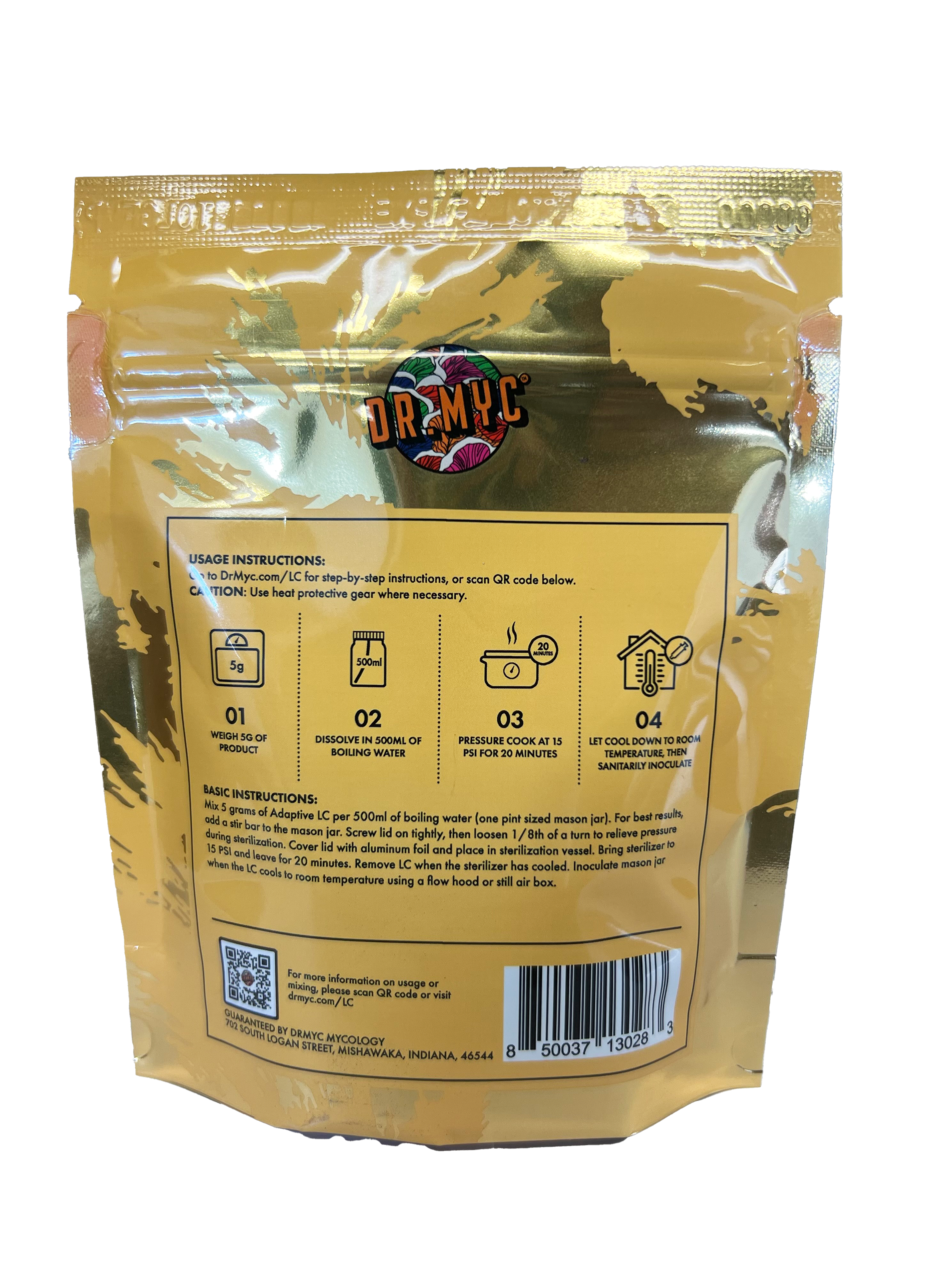Adaptive Liquid Culture Premix - makes 990 10 mL syringes/21 pints