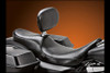 LePera Seats Silhouette Seat with Driver Backrest for Harley Davidson Touring Models 2008-Up