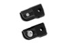 Accutronix Rear Folding Footpeg Adapters for Sabre 1300 '10-14, Fury '09-14 VTX1300 '04-09 & VTX1800 '02-08 -Black