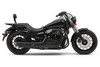 Cobra Streetrod Slashdown Exhaust for Spirit 750C2  '07 -Black