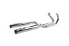 Khrome Werks Exhaust 2-into-2 Systems w/ Two-Step Crossover for '09-16 Harley Davidson Touring - Chrome
