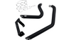 Vance & Hines Shortshots Staggered Black Exhaust for Harley Davidson XL/Sportsters '04-13 (Competition Use Only)