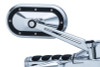 Kuryakyn  Heavy Industry Mirrors Chrome & Satin Black Sold in Pairs