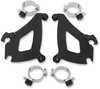 Memphis Shades Bullet Fairing Hardware for '13-14 FXSB Breakout -Black BULLET FAIRING NOT INCLUDED