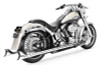 Freedom Performance Sharktail System for '97-06 Softail - Extended 39", Chrome