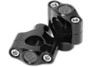 Roland Sands Moto Risers for Custom HD Models (exc. Springer) 1.5 Inch Black