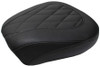 Mustang Seats Wide Tripper Rear Seat for Harley Davidson Touring Models 2008-2020 -with Diamond Pattern