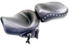 Mustang  Two-Piece Wide Seat  for Vulcan 1500 Classic '96-Up (w/ Carb) -Studded