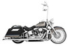 Freedom Performance Sharktail System for '07-17 Softail  (will fit '16 FLS) - Extended 36", Chrome