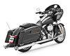 Freedom Performance Exhaust Racing Dual System  for '86-08 FLH/FLT -Chrome w/ Chrome Tip