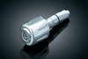Kuryakyn Mechanical  Grip-End Weight Matches Throttle P/N 6285 [Click for Harley Fitment] -Each