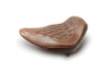 Mustang Wide Tripper Solo for '00-06 Softail Models w/Standard Rear Tire -Distressed Brown Diamond Stitch