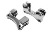 Drag Specialties Fender-To-Fork Adapters for '14-Up FLHT/FLHX/FLHR & H-D FL Trike -for 21" Wheels, Chrome