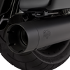 Vance & Hines OverSized 450 TITAN Slip On Mufflers  for '17-Up Harley Davidson Touring Models - Black