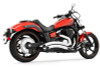 Freedom Performance Sharp Curve Radius Exhaust for Stryker '11-up  -Chrome