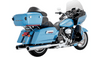 Vance & Hines 4.5 High Output Slip-On Mufflers for Harley Davidson Touring Models '95-16 - Chrome