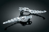 Kuryakyn Zombie Levers Brake & Clutch Levers for Certain '96-17 Harleys  w/ Cable Operated Clutch [Click for Fitment] Chrome