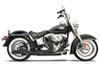 Bassani Road Rage 2-Into-1 Exhaust  for Softail '86-11 Black