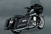 Vance & Hines Dresser Duals Header Pipes for '95-08 Harley Davidson Touring Models - Chrome