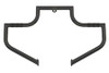 Lindby Linbar Front  Highway Bars with Footpegs for FLSTC,FLSTF,FLSTN '00-17 -Glossy Black Powder Coated