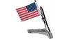 PPI Pro Pad Flag Mount for any H-D Sissy Bar -Sissy Bar Square Mount -13" Pole