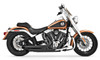 Freedom Performance Exhaust Declaration Turn Out for '86-17 Harley Davidson Softail Black