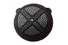 Baron Custom XXX Air Cleaner Assembly for Vulcan 900 CLSC/LT '06 & up and VN900 Custom '07 & up Black