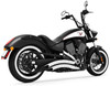 Freedom Performance Sharp Curve Radius Exhaust for '06-16 Vegas/Kingpin/Highball -Chrome